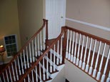 Wood Railing and stairs